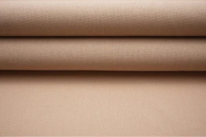 Tkanina imitująca len - beż z nutą pudrowego różu