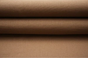 Tkanina imitująca len - beż ciemny