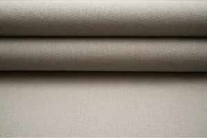 Tkanina imitująca len - szary