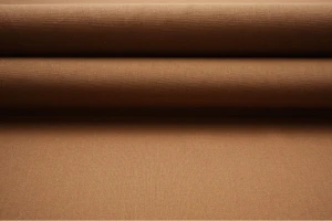 Tkanina imitująca len - kamel