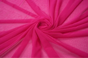 Tiul elastyczny obustronnie amarantowy
