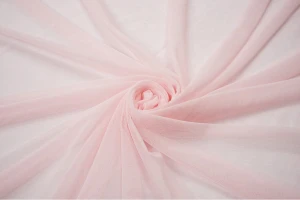 Tiul elastyczny obustronnie różowy delikatny