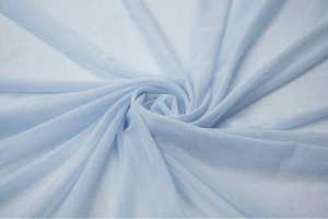 Tiul elastyczny obustronnie błękit