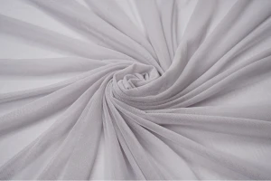 Tiul elastyczny obustronnie szary jasny