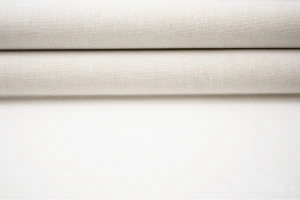 Tkanina imitująca len - Ecru