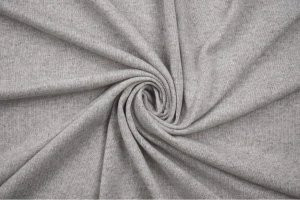 Dzianina swetrowa cienka szary melanż