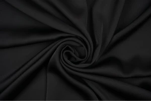 Satyna Zaraa ala jedwab czarny