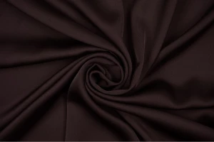 Satyna Zaraa ala jedwab czekoladowy brąz