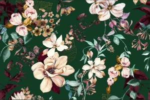 Oxford wzór jesienny ogród