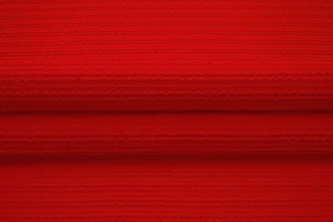 Dzianina swetrowa warkocz czerwona