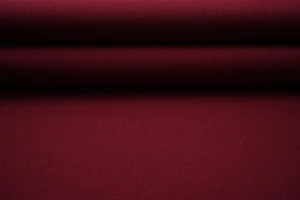 Tkanina imitująca len - bordowy