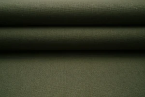 Tkanina imitująca len -  khaki