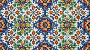  Oxford wzór śródziemnomorski ornament