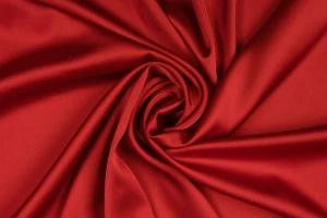 Satyna Armani ala jedwab czerwona