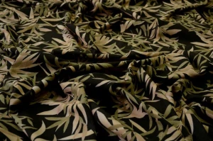 Tkanina z domieszką lnu- safari