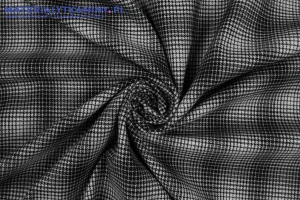 Krata Pepitka Czarno - Biała