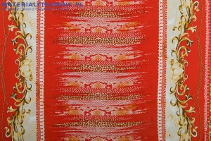 Wiskoza Wzór Koralowy Akcent