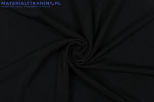 Dzianina Jersey ITY Czarny
